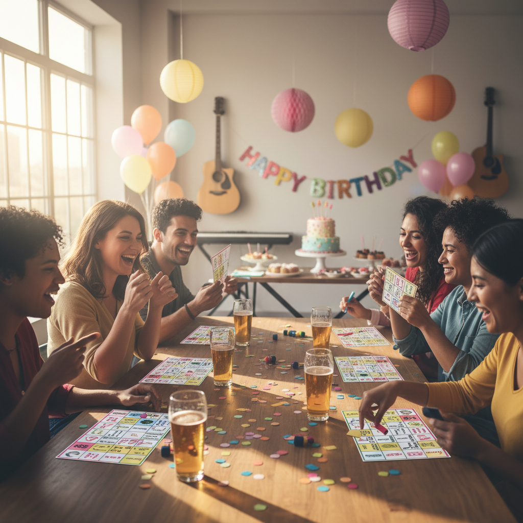 Musikbanko til fødselsdage